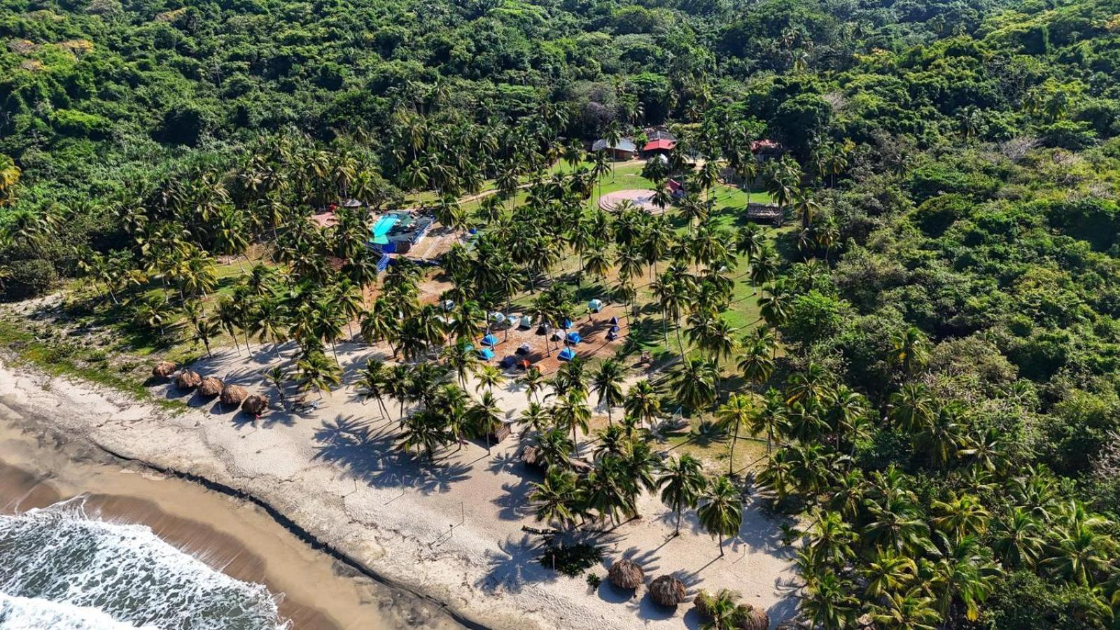 Casa De Campo Castillete Dentro Del Parque Tayrona 埃尔扎伊诺 外观 照片