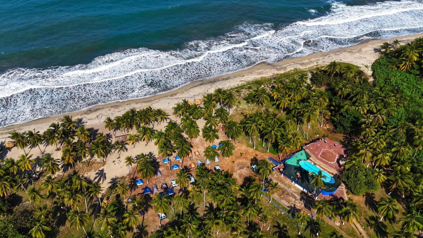 Casa De Campo Castillete Dentro Del Parque Tayrona 埃尔扎伊诺 外观 照片
